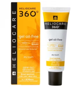 Солнцезащитный гель для лица на водной основе Cantabria Heliocare 360º Gel Oil-Free SPF 50, 50 мл