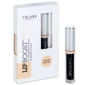 Нюдовий блиск для губ з ефектом миттєвого об'єму Tolure Lipboost X10 nude, 6 мл