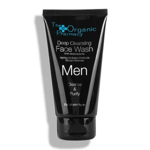 Средство для глубокого очищения кожи лица для мужчин The Organic Pharmacy Deep Cleansing Face Wash for men , 75 мл