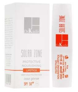 Солнцезащитная увлажняющая помада Dr.Kadir Solar Zone Protective Nourishing Lipstick SPF 50+, 4.5 мл