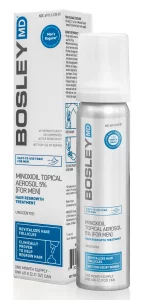 Пена с миноксидилом 5% для восстановления роста волос у мужчин (курс 1 месяц) Bosley Minoxidil Topical Aerosol, 60 мл