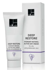 Денний крем для жирної та проблемної шкіри Dr.Kadir Deep Restore Hydroxy-Retinol Active Day Cream, 75 мл
