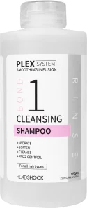 Очищуючий шампунь для волосся №1 Face Facts Headshock Plex System Cleansing Shampoo №1, 250 мл
