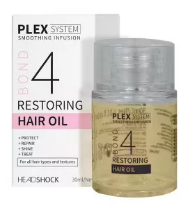 Відновлююча олія для волосся №4 Face Facts Headshock Plex System Restoring Hair Oil №4, 30 мл