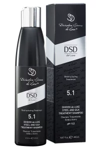 Восстанавливающий шампунь DSD De Luxe 5.1 DIXIDOX STEEL AND SILK TREATMENT SHAMPOO, 200 мл