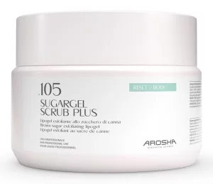 Скраб-эксфолиант для тела с коричневым сахаром Arosha 105 Sugargel Scrub Plus, 500 мл