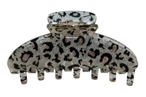 Великий краб для волосся Emi Jay Big Effing Clip in Snow Leopard