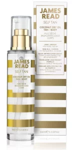 Сухое кокосовое масло с эффектом загара James Read Coconut Dry Oil Tan Body, 100 мл