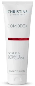 Выравнивающий скраб-эксфолиатор Christina Comodex Scrub&Smooth Exfoliator, 75 мл