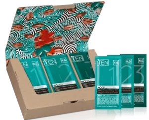 Набор для ночного ухода "Борьба с целлюлитом 3 етапа" Ten Science no cell nocturnina advanced, 30штХ10мл