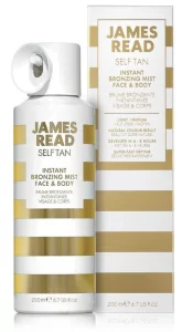 Спрей-автозагар для обличчя та тіла James Read Instant Bronzing Mist, 200 мл
