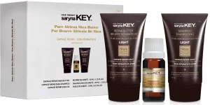 Набор для восстановления поврежденных тонких волос Saryna Key Damage Repair Light Treatment Kit