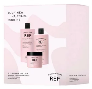 Трио набор Для окрашенных волос REF Care Routine Illuminate Colour