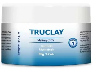 Матова моделююча глина середньої фіксації Mediceuticals Truclay Styling Clay, 50 мл