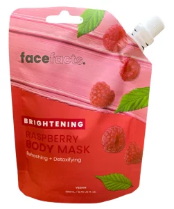 Освітлююча грязьова маска для тіла Малина Face Facts Brightening Raspberry Body Mask, 200 мл