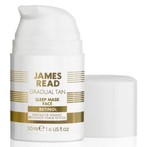 Ночная маска для лица с эффектом загара James Read Sleep Mask Tan Face Retinol, 50 мл