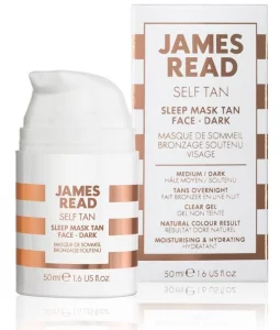 Ночная маска для лица с эффектом загара (темная) James Read Sleep Mask Tan Go Darker Face, 200 мл