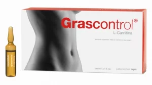 Харчова добавка з L-карнітином Mesoestetic Grascontrol L-Carnitina, 20х5 мл