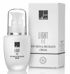 Крем для области вокруг глаз и шеи Dr.Kadir Light E+C Eye Neck & Decollete Cream, 30 мл