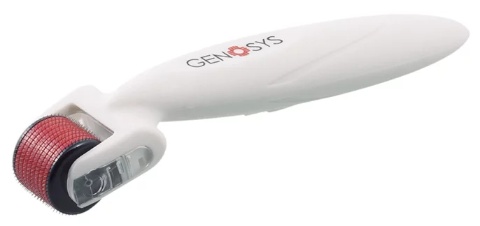 Мезороллер для лица с сменной насадкой 0.25 мм Genosys Detachable Manual Roller