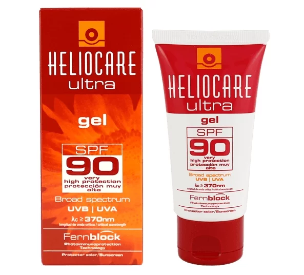 Солнцезащитный гель для комбинированной и жирной кожи лица Cantabria Heliocare Ultra Gel SPF 90, 50 мл