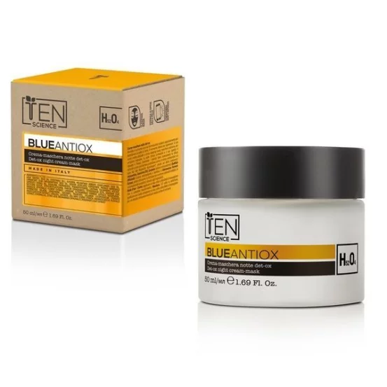 Антиоксидантний крем для ніг Ten Science Blue Antiox Night Cream