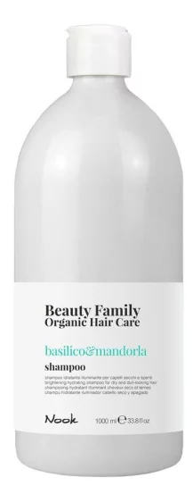 Шампунь яркость Увлажнение Блеск для сухих и тусклых волос Beauty Family ORG, 300 мл