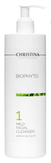 Мягкий очищающий гель (шаг 1) Christina Bio Phyto Mild Facial Cleanser, 500 мл