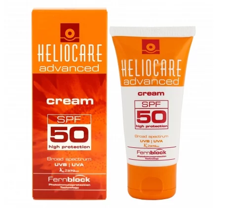 Сонцезахисний крем для обличчя Cantabria Heliocare Advanced Cream SPF 50, 50 мл