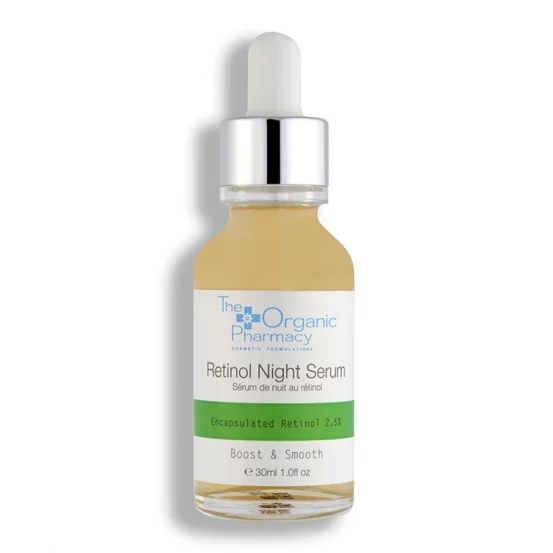 Нічна сироватка з інкапсульованим ретинолом The Organic Pharmacy Retinol Night Serum 30 мл