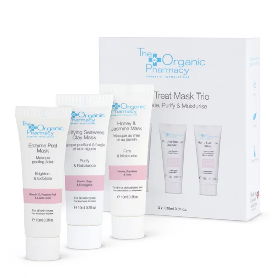 Косметический набор The Organic Pharmacy Skin Treat Mask Trio ,10/10/10 мл