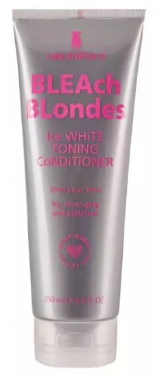 Кондиціонер від жовтизни освітленого волосся Lee Stafford Bleach Blondes Ice White Conditioner, 250 мл