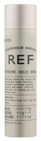 Лак екстра-сильної фіксації REF Extreme Hold Spray N 525, 300 мл