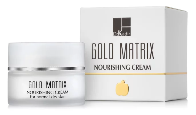Питательный крем для нормальной и сухой кожи Dr.Kadir Gold Matrix Nourishing Cream for Normal and Dry Skin, 50 мл