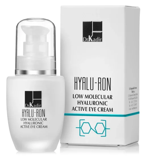 Крем навколо очей з гіалуроновою кислотою Dr.Kadir Hyalu-Ron Low Molecular Hyaluronic Active Eye Cream, 30 мл