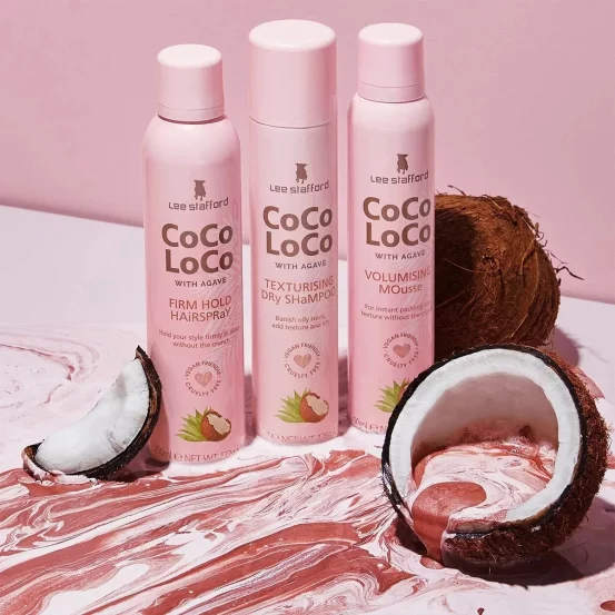 Фінкуюча пінка для волосся з кокосовим маслом Lee Stafford Coco Loco Volumising Mousse, 200 мл
