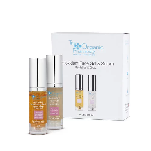 The Organic Pharmacy Antioxidant Face Gel & Antioxidant Face Serum Duo ,35 + 35 мл