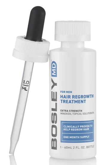 Підсилювач росту волосся (Міноксиділ 5%) для чоловіків Bosley Hair Regrowth Treatment, 2х60 мл