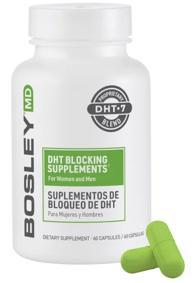 Диетическая добавка Блокатор ДГТ Bosley DHT Blockings Supplements, 60 капсул