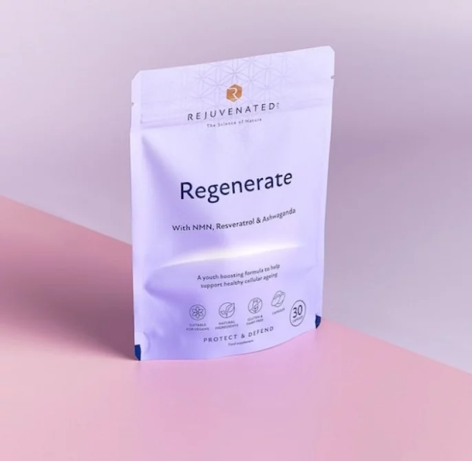 Активные капсулы для восстановления и защиты ДНК клеток Rejuvenated Regenerat, 30 капсул