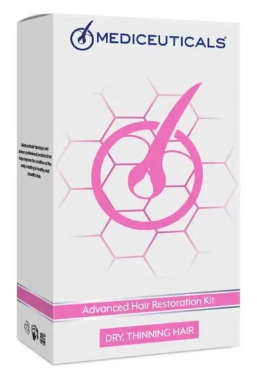 Набор для стимулирования роста сухих волос Mediceuticals Dry Hair Advanced Hair Restoration Kit
