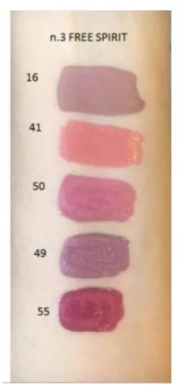 Набор помад Nouba Kisses Experience 3