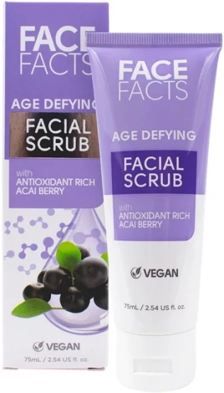 Антивозрастной скраб для лица Face Facts Age Defying Facial Scrub, 75 мл