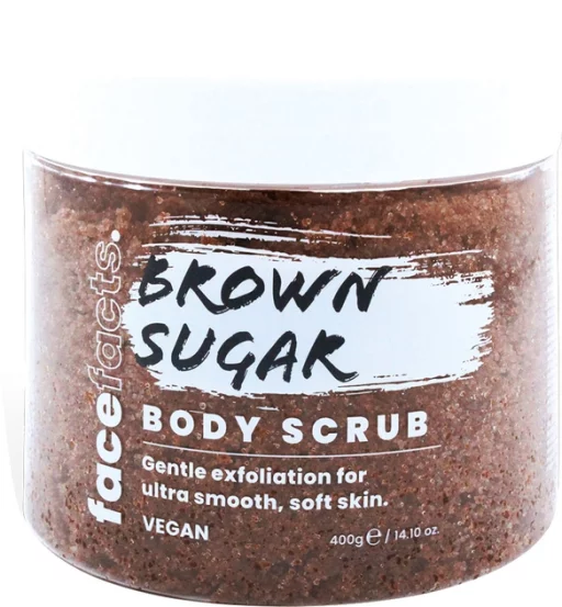 Скраб для тела Коричневый сахар Face Facts Brown Sugar Body Scrub, 400 г