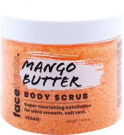 Скраб для тела Манговое масло Face Facts Мango Butter Body Scrub, 400 г