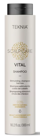 Мицеллярный шампунь для предотвращения выпадения волос Lakme Teknia Scalp Care Vital Shampoo, 300 мл