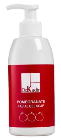 Гель для умывания с омолаживающим эффектом для всех типов кожи Гранат Dr. Kadir Pomegranate Facial Gel Soap, 330 мл