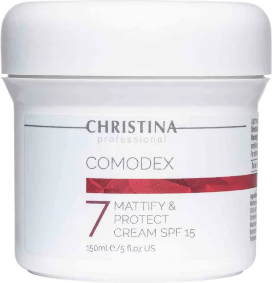 Матуючий крем (крок 7) Christina Comodex Mattify&Protect Cream SPF 15, 150 мл