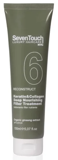 Восстанавливающий филлер с кератином и коллагеном 6 Seven Touch Deep Nourishing Filler Treatment, 150 мл