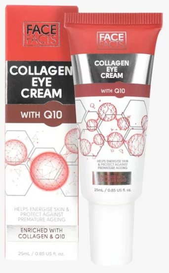 Крем для кожи вокруг глаз с коллагеном и коэнзимом Q10 Face Facts Collagen Eye Cream, 25 мл